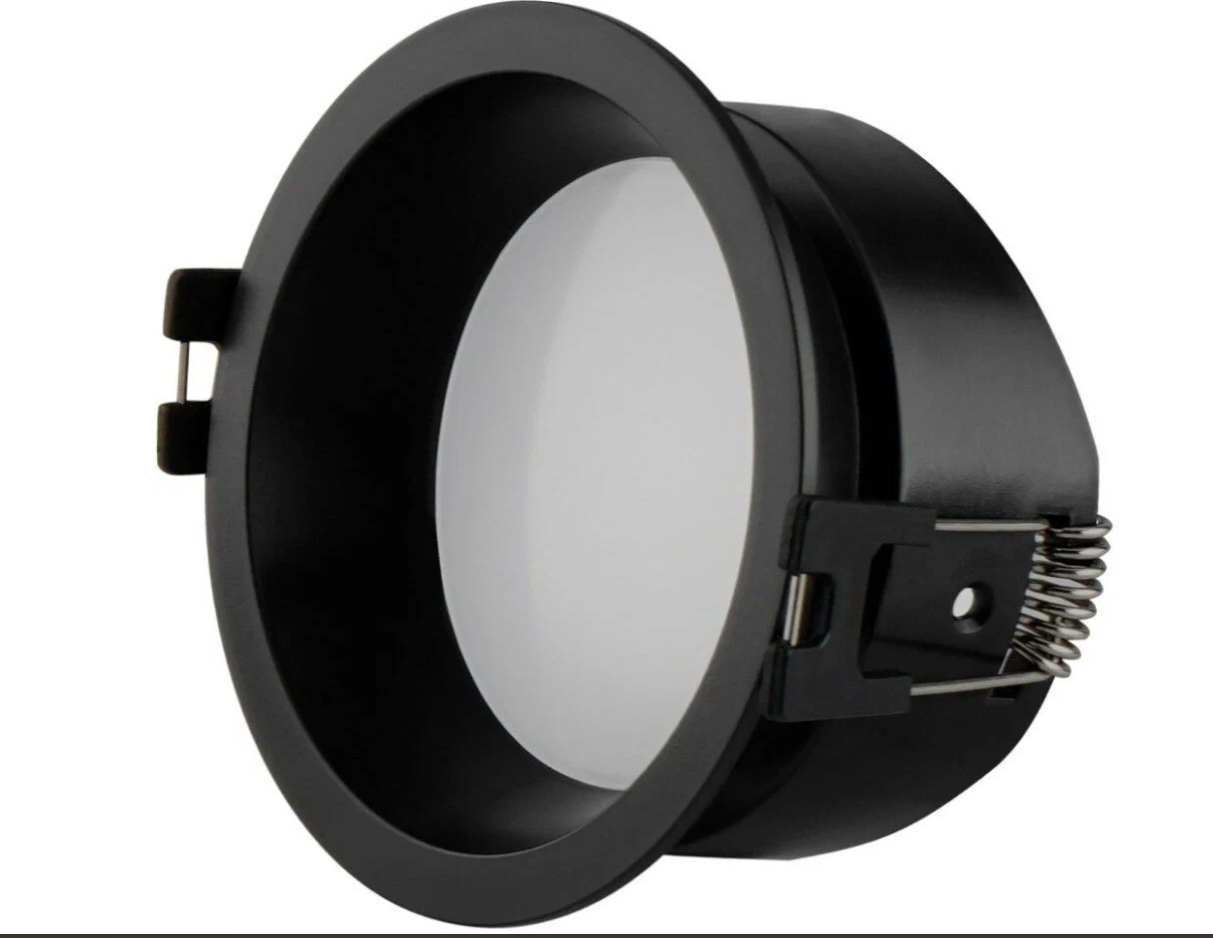 фото Встраиваемый светильник Denkirs Deep DK3103-BK (комплект 2 шт)