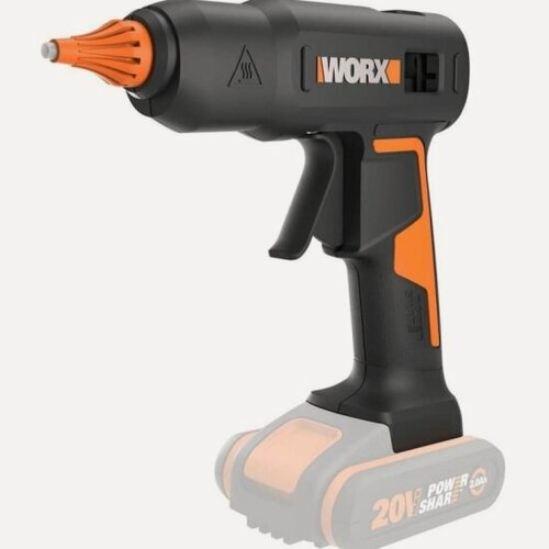 Изображение товара Клеевой пистолет аккумуляторный Worx WX045.9, 20В, без АКБ и ЗУ