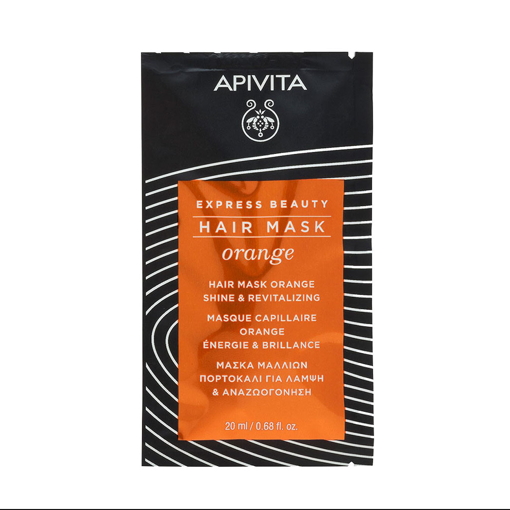 Apivita Маска для волос блеск & жизненная сила с Апельсином, 20 мл (Apivita, ) - фото №1