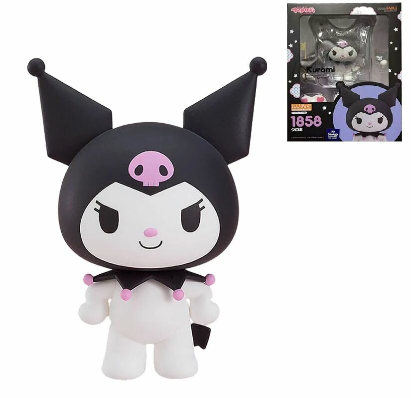 Фигурка Моя Мелодия Куроми  Хеллоу Китти   Onegai My Melody Kuromi 1858  10см 