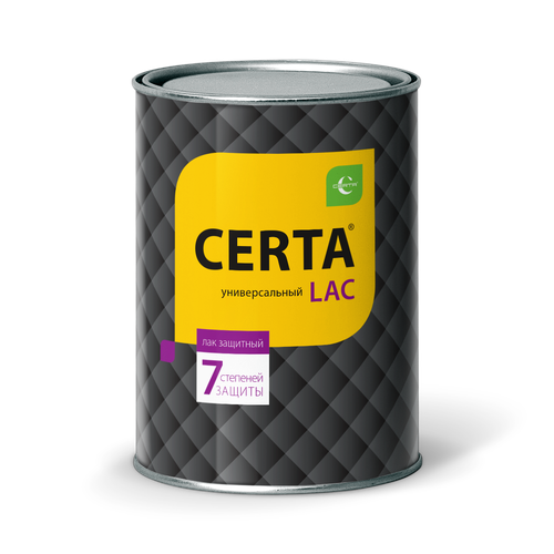 CERTA лак универсальный 7 степеней защиты прозрачный 08кг 1399₽