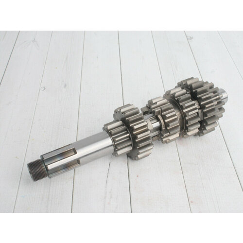 PitBikeClub Вал КПП первичный в сборе 6 передач ZS172FMM-5 PR250 ZS172FMM-7 CB250RL 4093₽