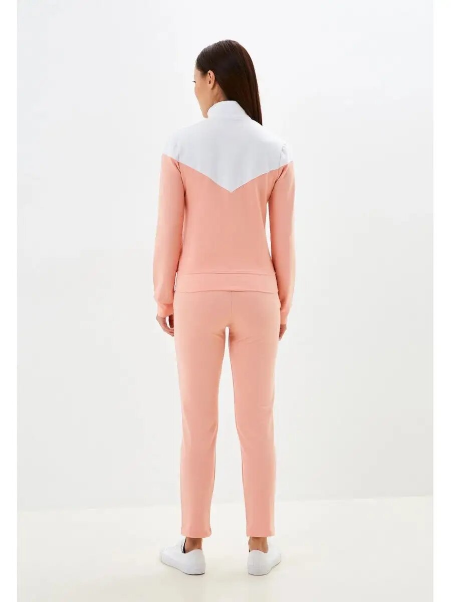 Костюм спортивный BLACKSI, размер XL, розовый/белый — фото 1