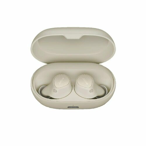 Беспроводные наушники Jabra Elite 7 Pro бежевые Gold Beige 23990₽