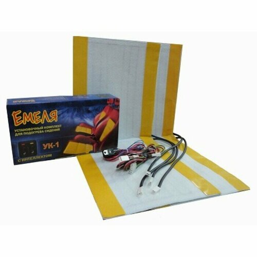 Обогрев сиденья 'Емеля' УК-1 установочный комплект, сдвоенный