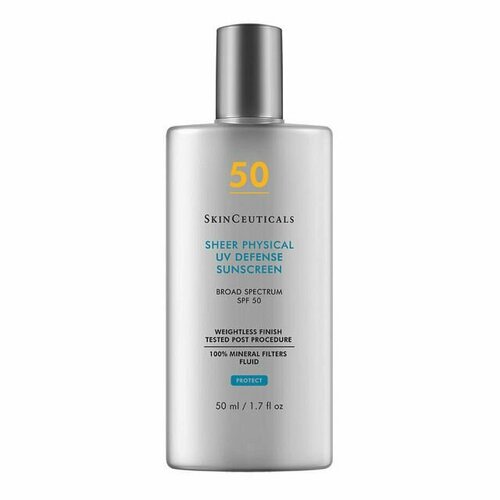 Солнцезащитное минеральное средство Skinceuticals sheer physical uv defense spf50 50 мл 11000₽