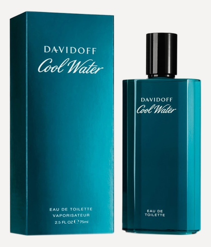 Изображение товара Вода туалетная мужская DAVIDOFF Cool Water Man, 75 мл. Фужерный, водный аромат