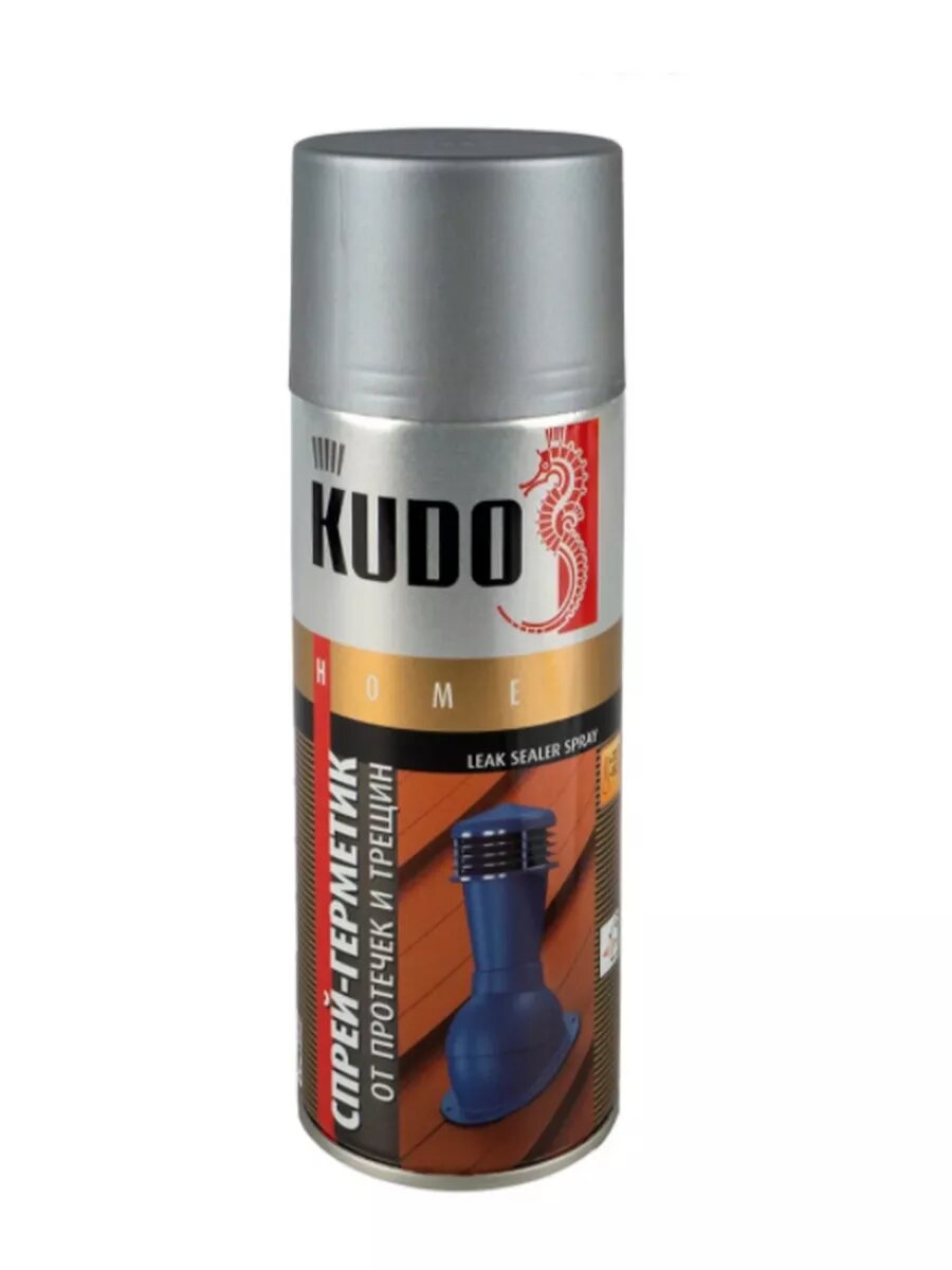 фото Жидкий герметик KUDO от протечек и трещин черный