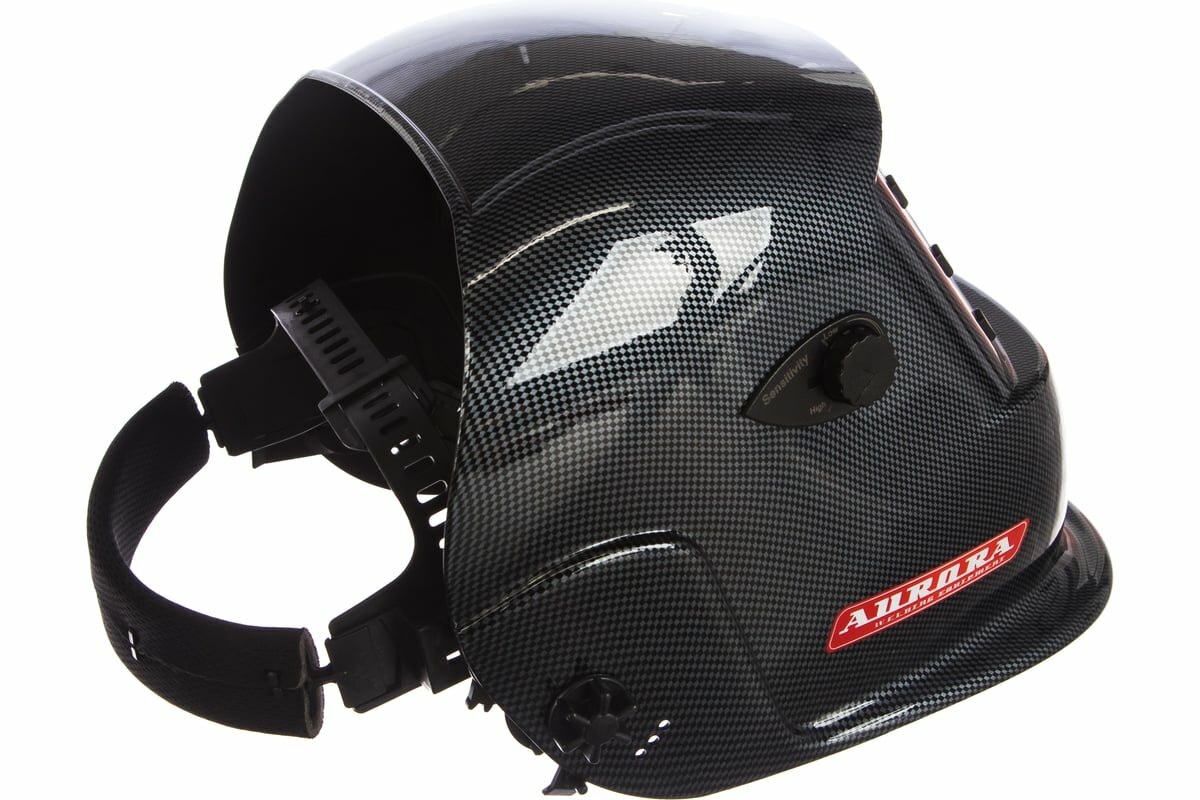 Aurora Маска сварщика "Хамелеон" A777c _9-13DIN CARBON 6756 — фото 1