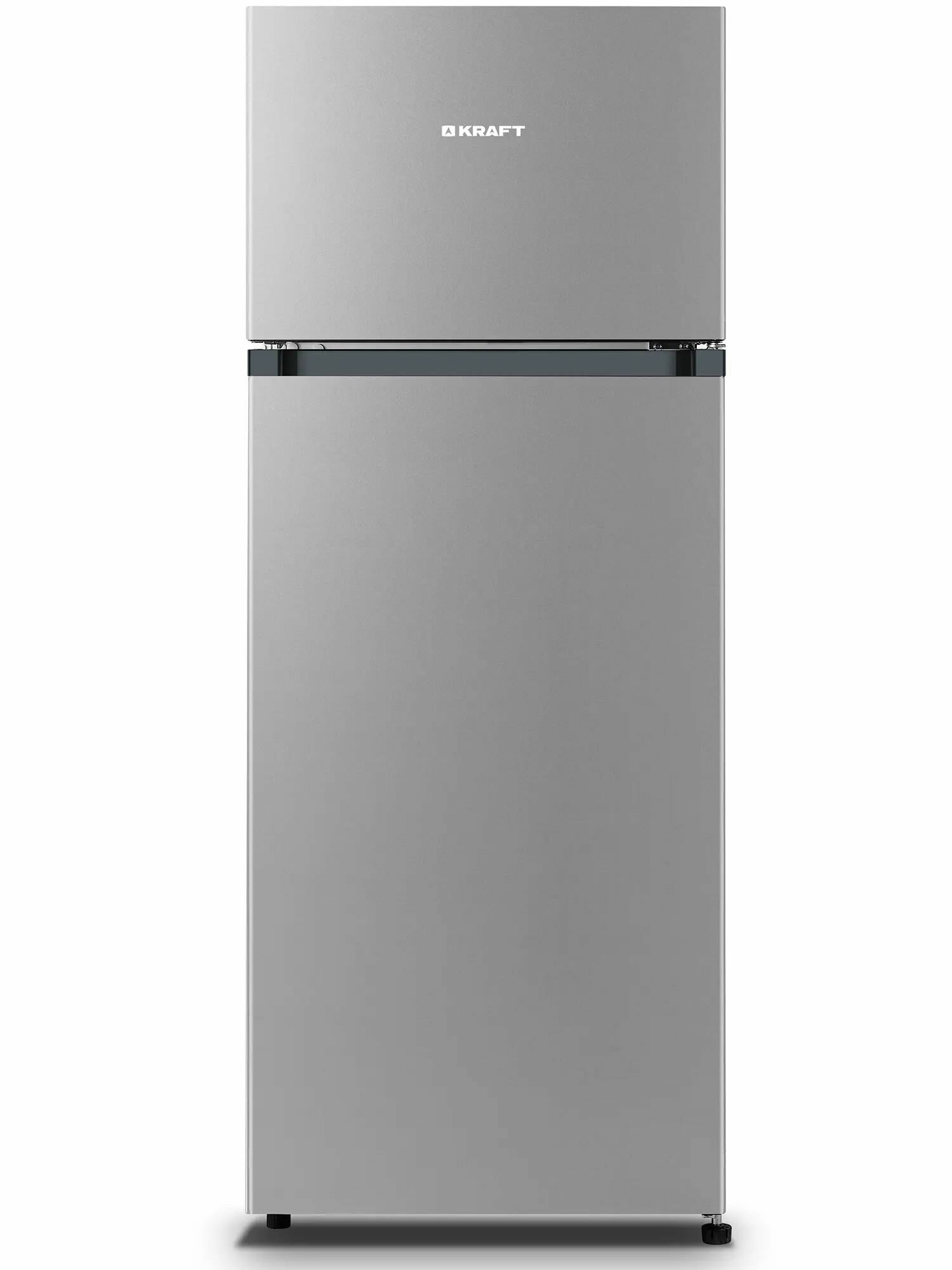 фото Холодильник Kraft KF-DF340S, двухкамерный, серый металлик