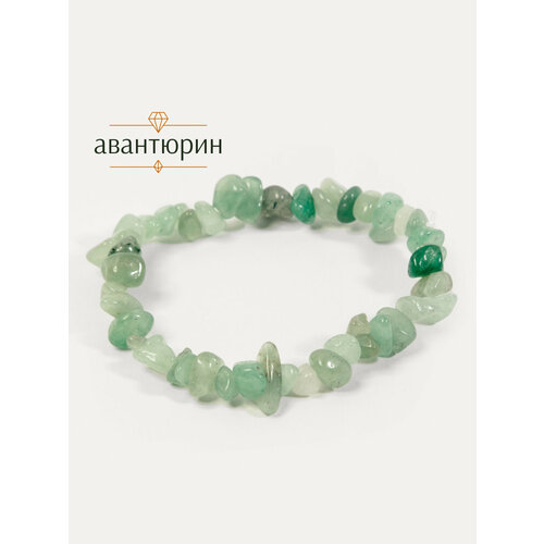 фото Жесткий браслет bl jewelry, авантюрин, 1 шт., размер 21 см, диаметр 6.7 см, желтый, зеленый