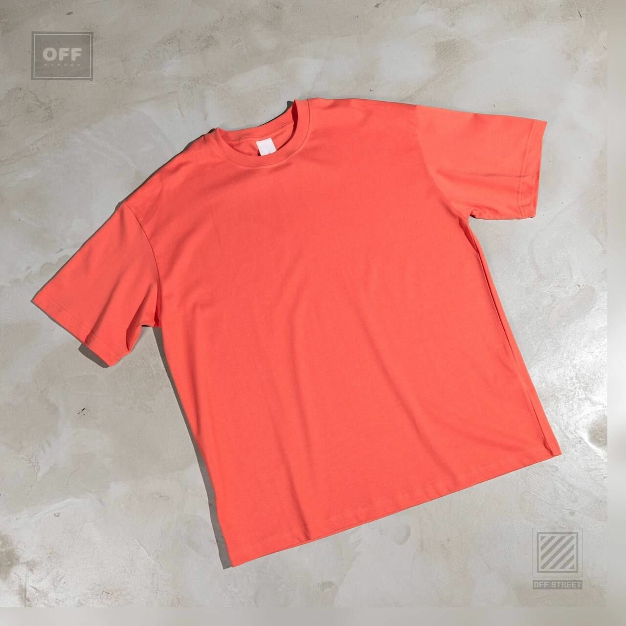 Футболка OFF STREET, размер XS, коралловый