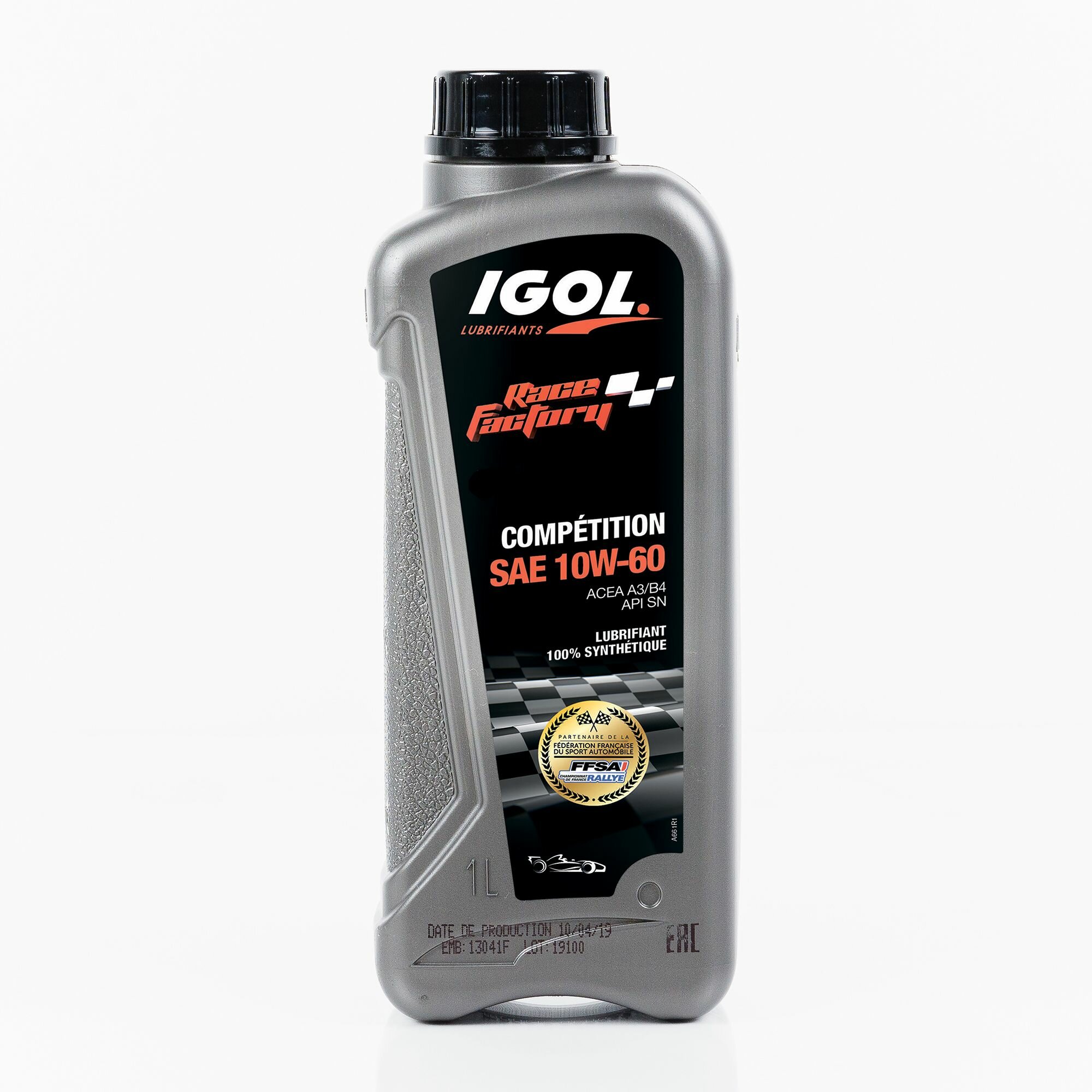 Моторное масло IGOL RACE FACTORY COMPETITION 10W-60 (1L)