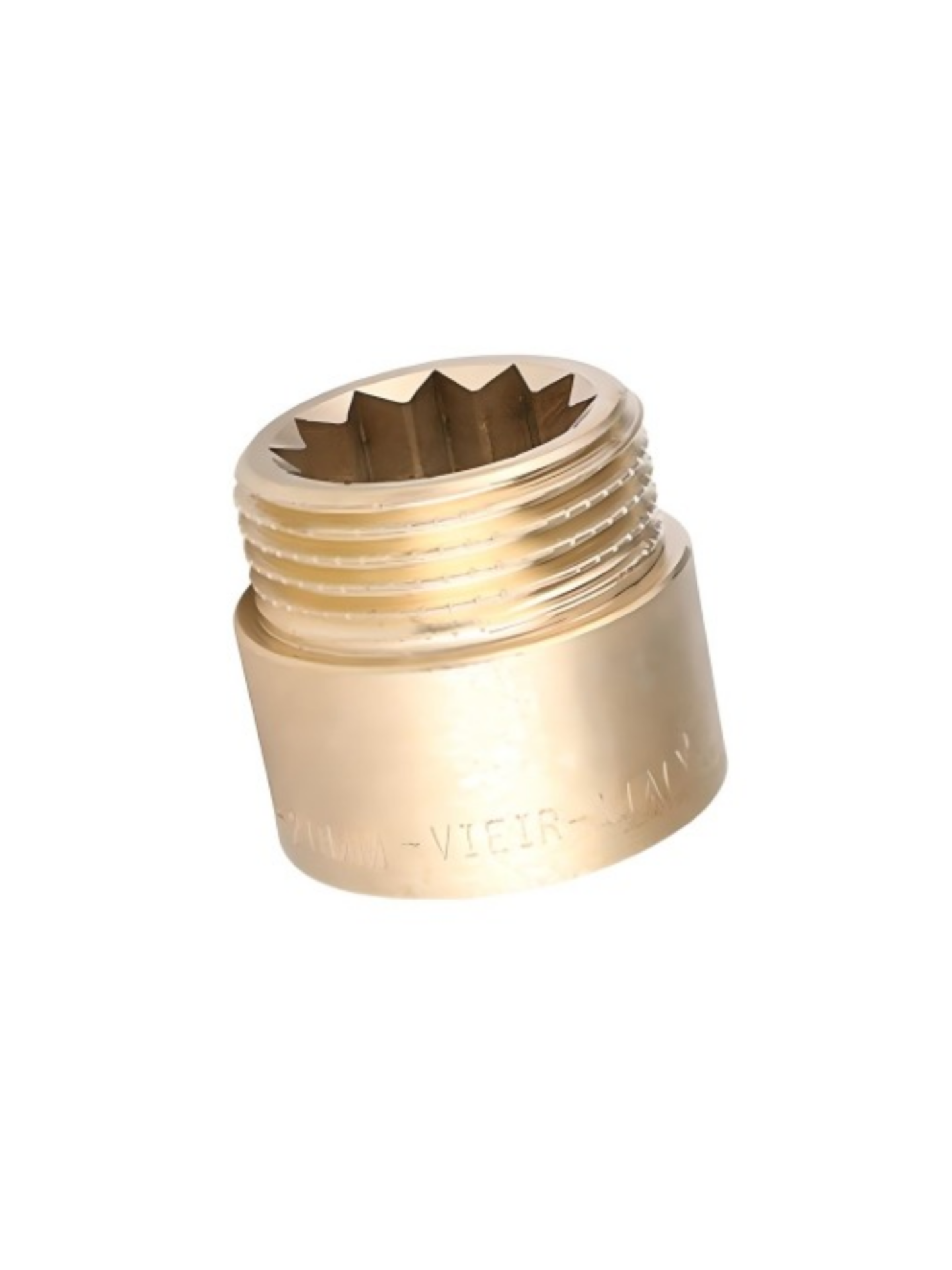 Удлинитель резьбовой 1/2-10 мм, 30 см, 1 штука для создания разъемных соединений — фото 1