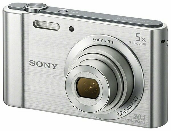 Фотоаппарат Sony Cyber-shot DSC-W800, silver