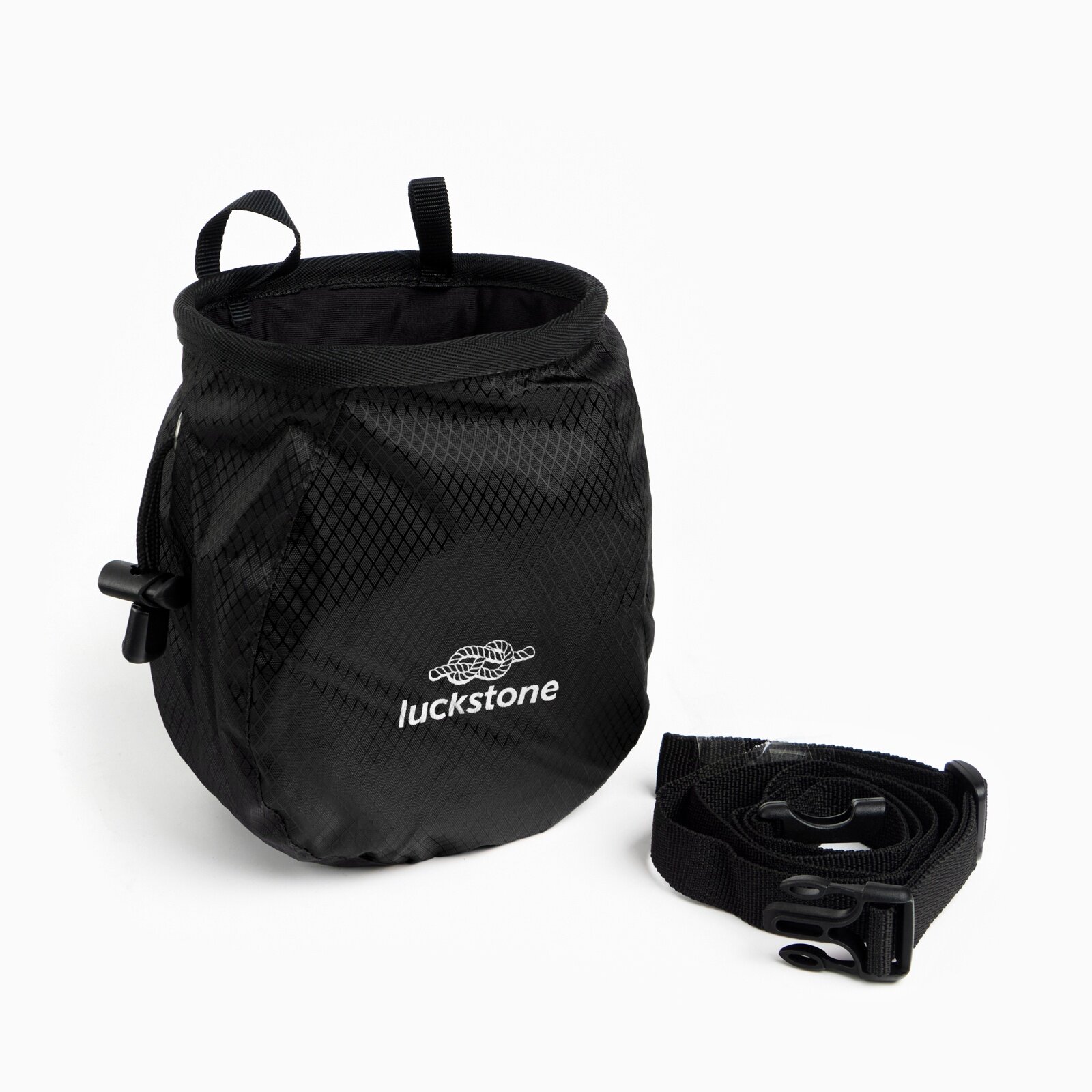 Мешочек для магнезии 16 х 12 см черный