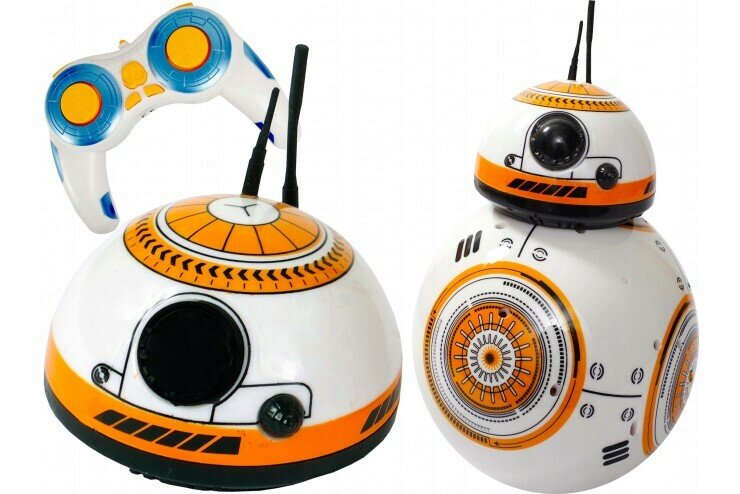 Радиоуправляемый робот Sphero Star Wars BB-8 Flying Fairy, звуковые и световые эффекты — фото 1