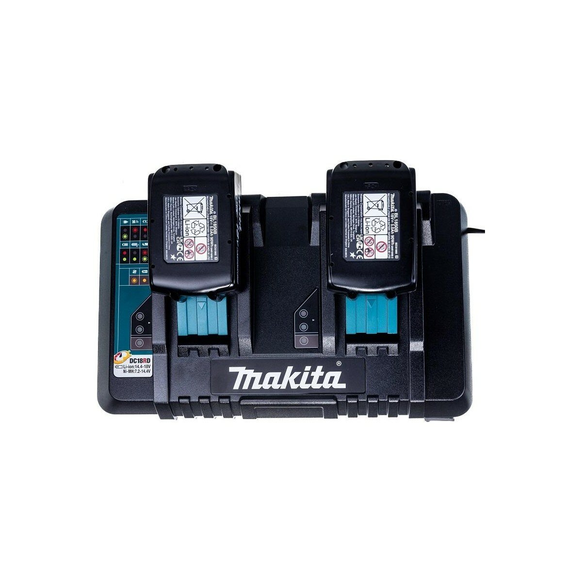 Изображение Набор АКБ и ЗУ MAKITA LXT BL1850B Li-ion (2шт.) ЗУ DC18RD