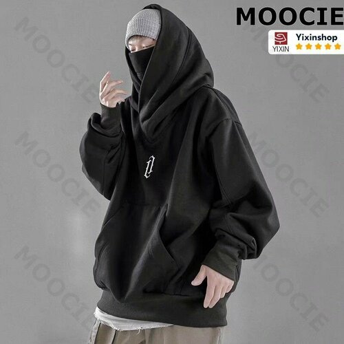 фото Толстовка moocie, размер m, , черный