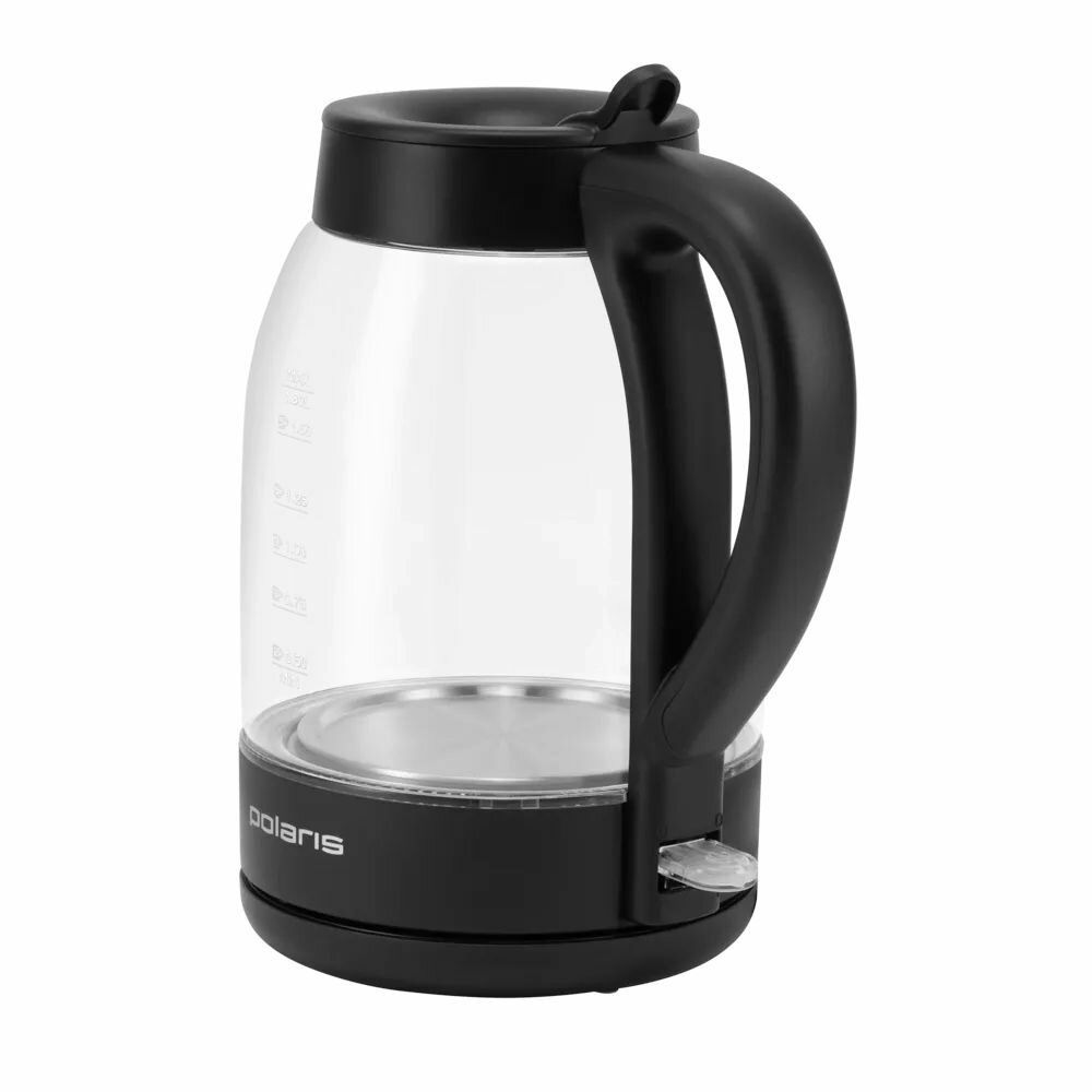 Электрический чайник Polaris PWK 1797CGL Water Way Pro с подсветкой / Черный — фото 1