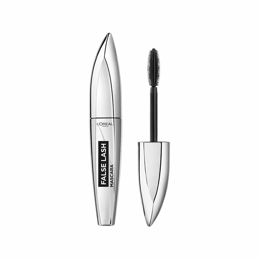 Тушь для ресниц `LOREAL` FALSE LASH эффект накладных ресниц, тон black — фото 1
