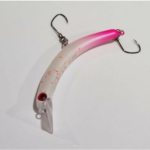 Воблер на форель Банан медленно тонущий Grows Culture Sakasan Yoro Slim 60 XS 3.9 г цвет #22