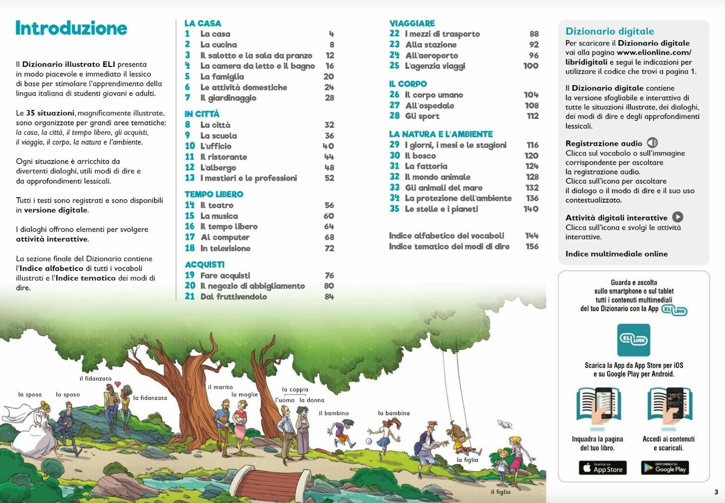 ELI Dizionario Illustrato +eBook (A2-B1) / Иллюстрированный словарь итальянского языка - фото №5