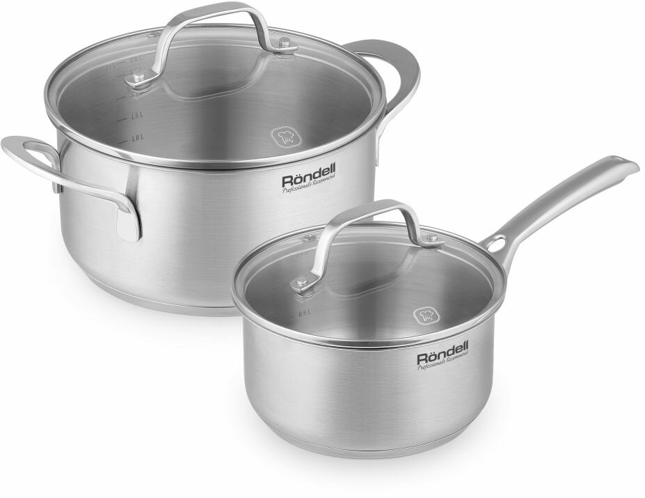 Набор посуды Rondell Asset RDS-1708, 4 предмета