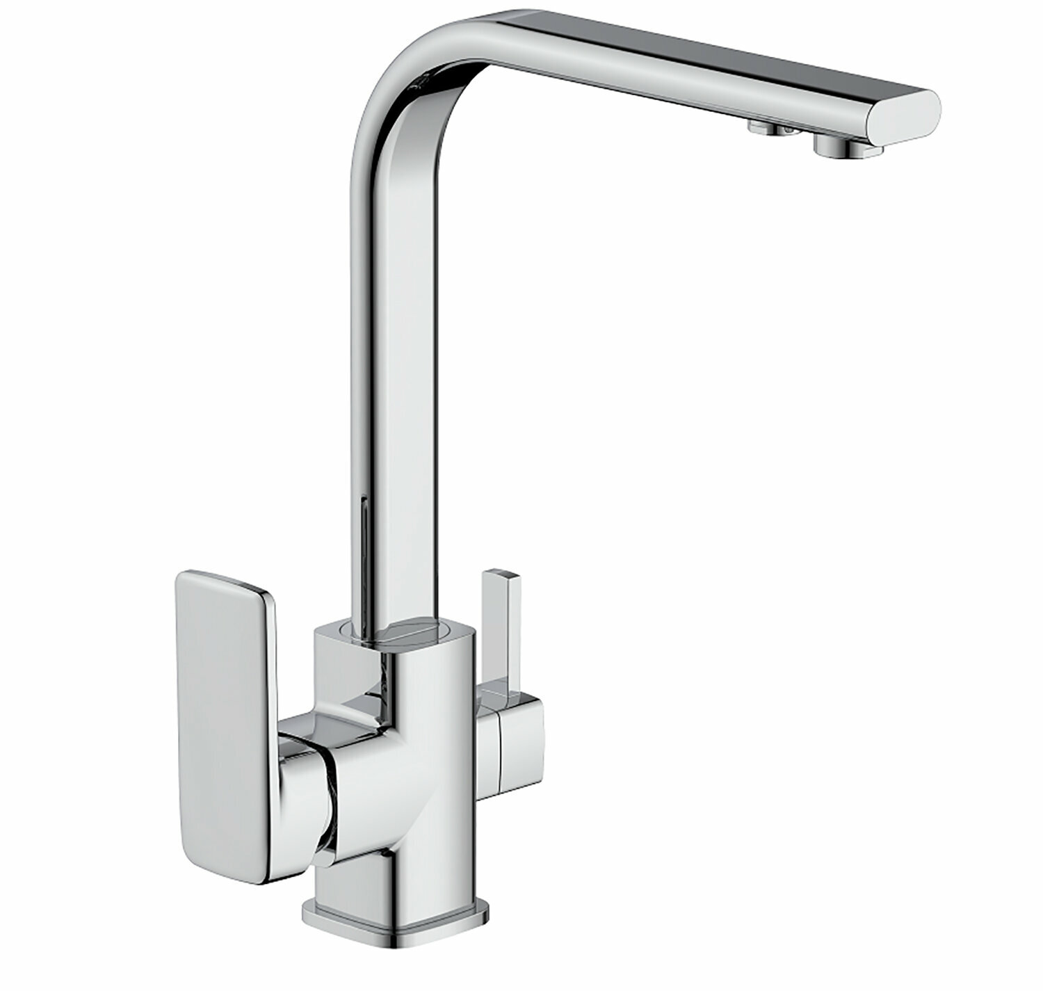 Смеситель Frap H60 F4360, латунь, аэратор, фильтр, покрытие хром