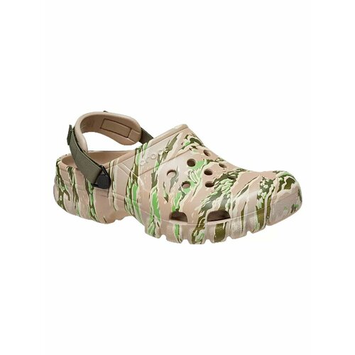 фото Сабо crocs camo sport clog, размер m6/w8, бежевый