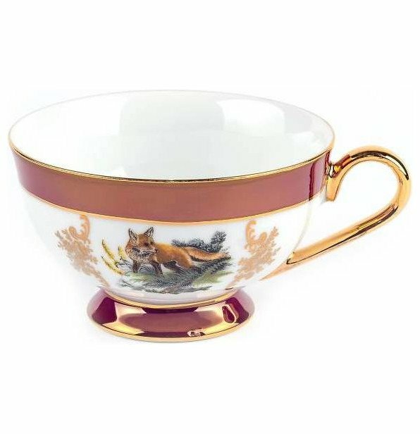 Чайная чашка 220 мл н н Cmielow  Астра  Охота красная    283328
