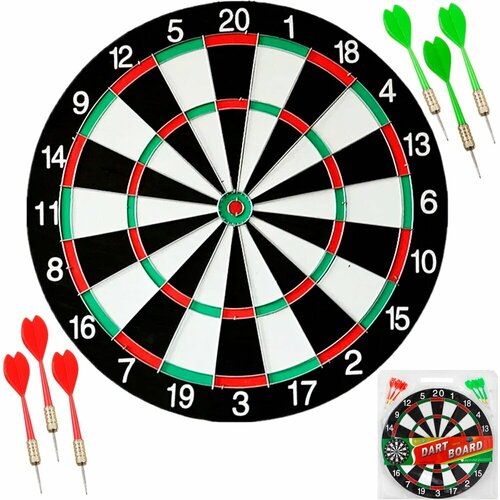 Дартс КНР 6 дротиков 38 см в пакете 141V-695 2469₽