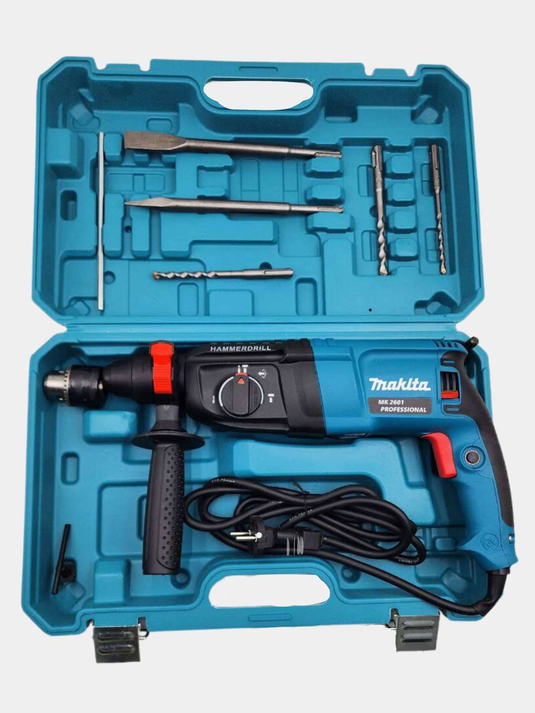 Перфоратор MK 02-26, SDS PLUS, мощность 800Вт, скорость 900об/мин — фото 1