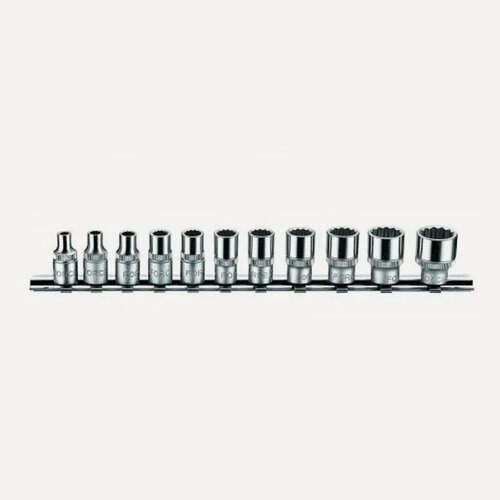 Изображение товара Набор головок 1/4" 12-гранных, 5/32"- 9/16", 11 шт, Force 21110