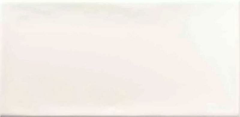 Керамическая плитка Ocean Gloss White настенная 7,5х15 см глянцевая белый