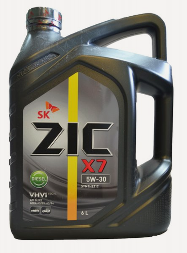 Изображение товара Масло моторное ZIC X7 DIESEL 5W30 син (1л) 132610