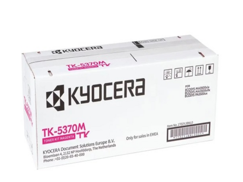 Тонер Kyocera тонер-картридж TK-5370M для ECOSYS MA3500cifx/MA3500cix/PA3500cx пурпурный (5000 стр.)