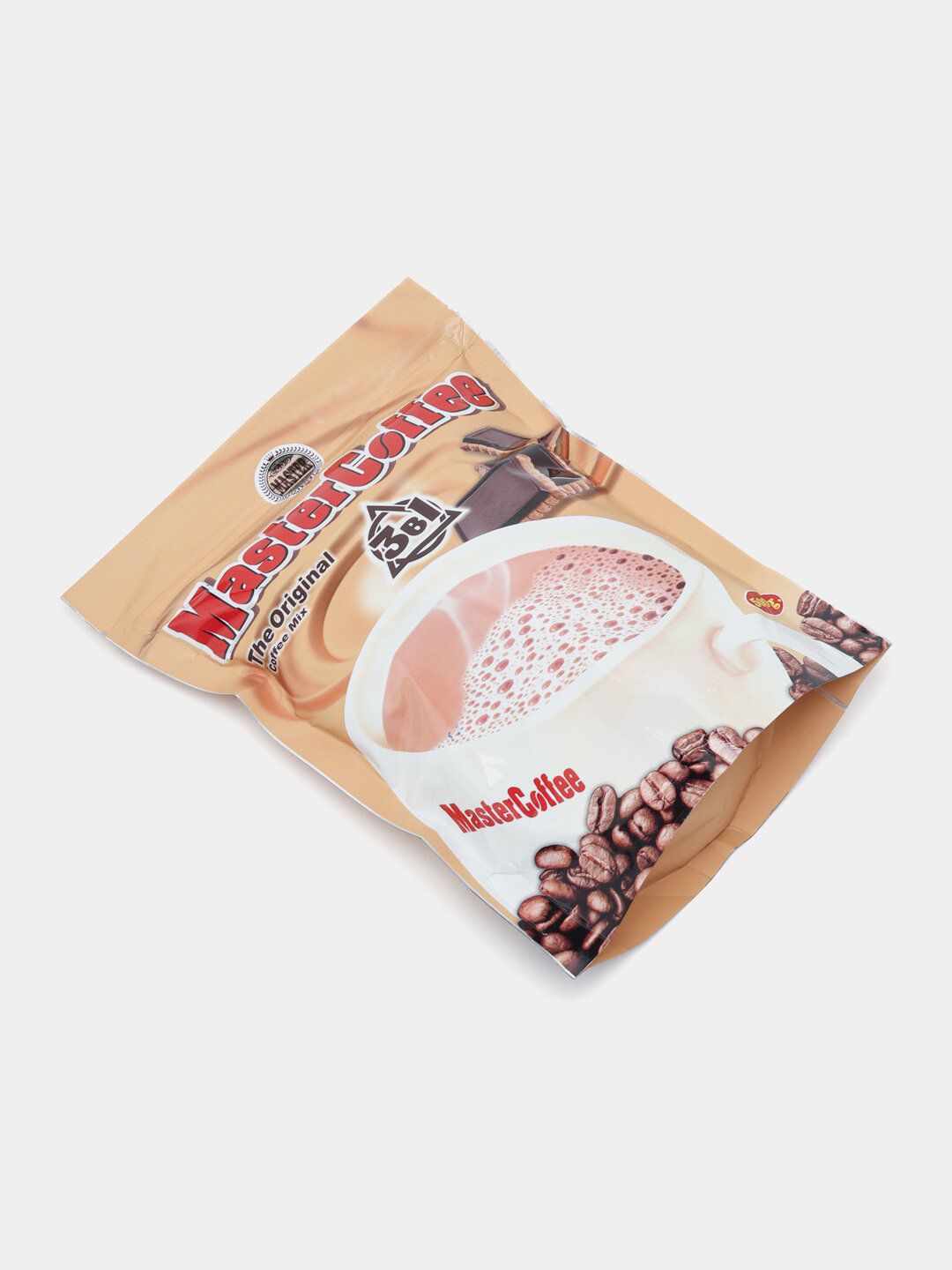 Кофе растворимый MasterCoffee, 3 в 1, 500 г быстрорастворимый кофе со сливкой и сахаром — фото 1