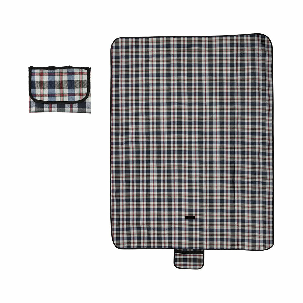 Коврик для пикника синий 170x130 см акрил полиэстер водонепроницаемый полиэтилен