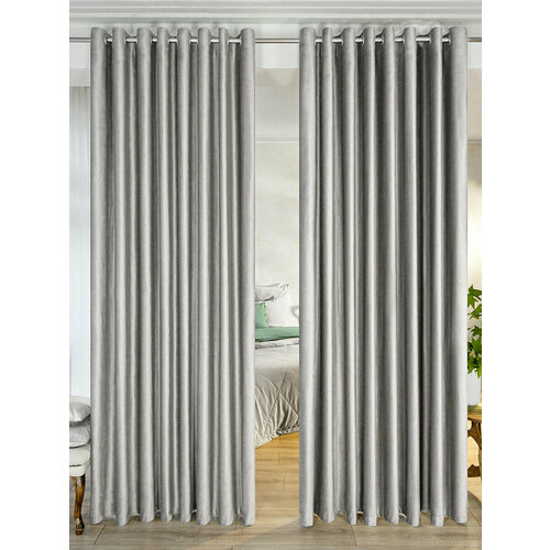 фото Шторы бархат антикоготь 300х265 (2 шт), erika home (evrika home)