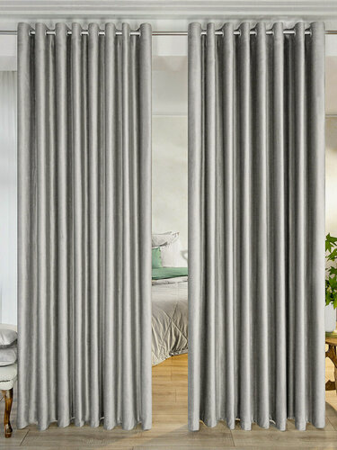 Изображение товара Шторы бархат антикоготь 200х320 (2 шт), Erika Home (Evrika Home)