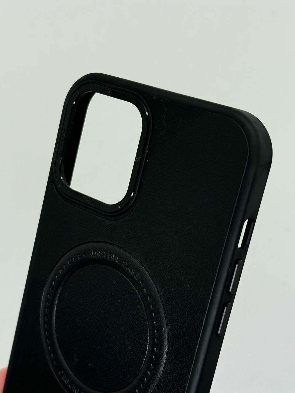 Кожаный чехол для iPhone 12 Pro Max c Magsafe — фото 1