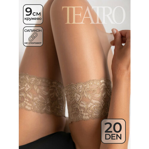 фото Чулки teatro prestige, 20 den, размер 2, светло-бежевый