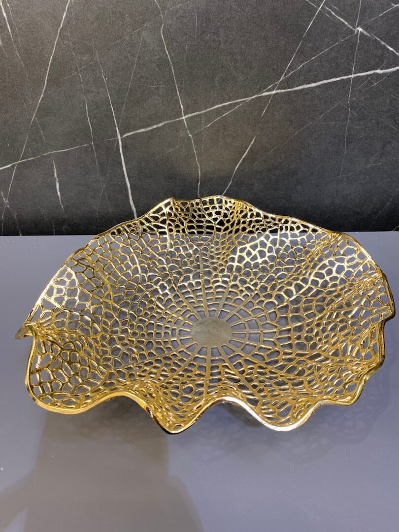 Чаша декоративная Casaentera CE02-773834 золото 300х300х60h