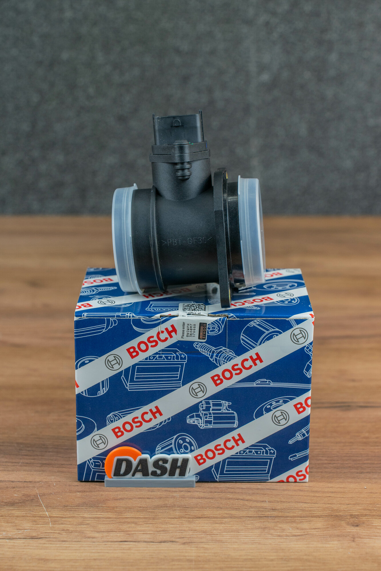 Датчик массового расхода воздуха BOSCH 0280218116 ORIGINAL / ДМРВ Lada Kalina, Niva, Priora / Калина, Приора (ТРОСИК)