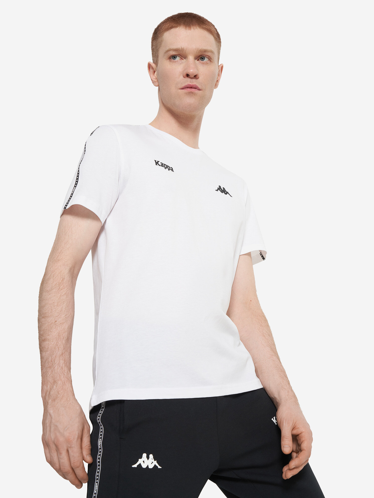 Футболка Kappa Banda d’Origini, размер 54, белый — фото 1