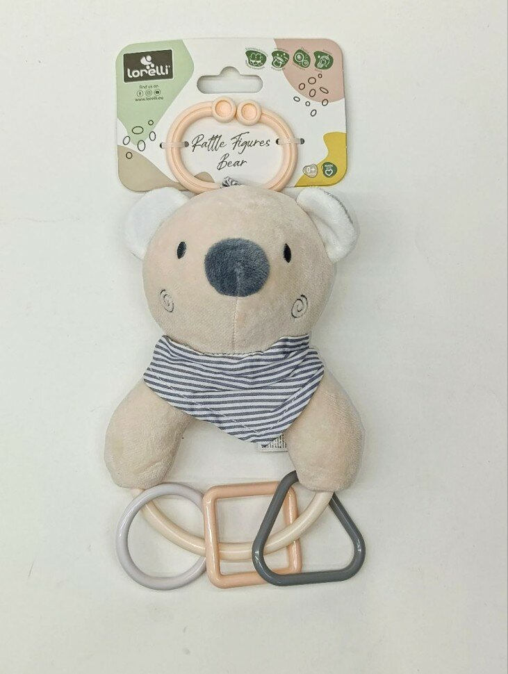 Погремушка Lorelli Rattle Figures Медведь