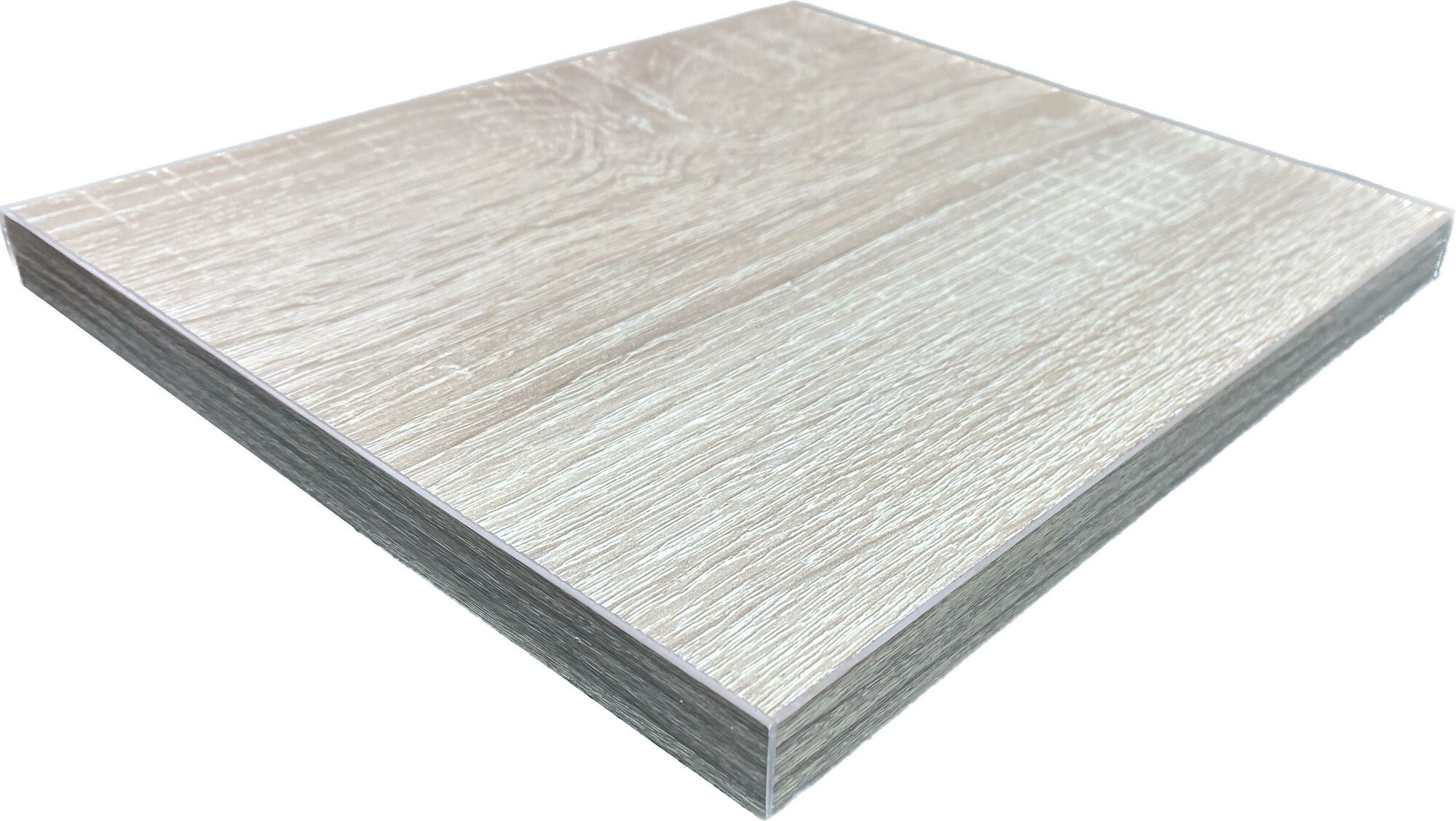 Полка Мебельная Egger 370Х370x16  Кромка 1мм  Цвет Дуб Сонома