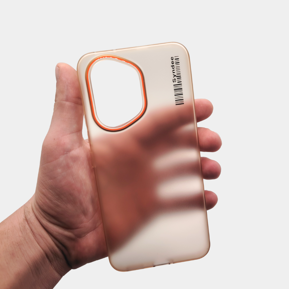 Чехол для смартфона HONOR 400. Золотистый матовый, пластиковый, не желтеет