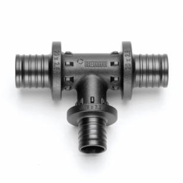 Тройник REHAU с уменьшенным боковым проходом 32-20-32 PX